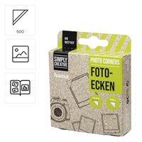 Hama fotorky samolepc, transparentn, 500 ks