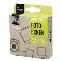 Hama fotorky samolepc, transparentn, 2x500 ks (dvojit balen)