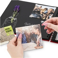 Hama fotorky samolepc, transparentn, 2x500 ks (dvojit balen)