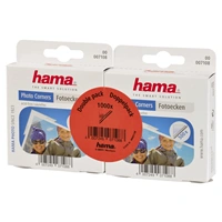 Hama fotorky samolepc, transparentn, 2x500 ks (dvojit balen)