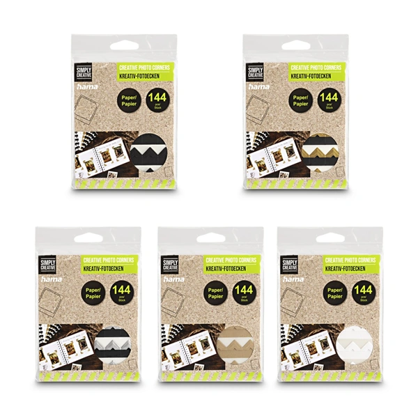 Hama fotorůžky samolepící, různé barvy, balení 20 setů (cena je uvedená za 1 set)