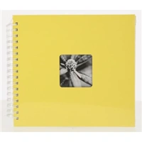 Hama album klasick spirlov FINE ART 28x24 cm, 50 stran, lut, bl strnky