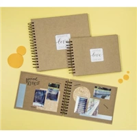 Hama album klasick spirlov CRAFT 28x24 cm, 40 stran, kraftov papr