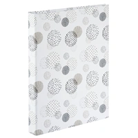 Hama album klasické spirálové GRAPHIC Dots 19x24,5 cm, 40 stran, bílé listy