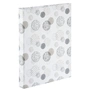 Hama album klasické spirálové GRAPHIC Dots 19x24,5 cm, 40 stran, bílé listy