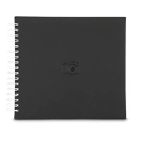 Hama album klasické spirálové SINGS 28x24 cm, 50 stran, černé