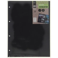Hama fotokarton, 23,3 x 31 cm, drovan, 25 list, ern