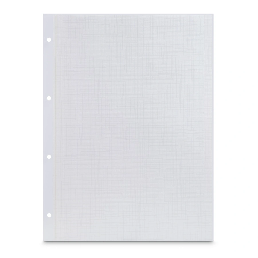 Hama fotokarton s pergamenem, 23,3 x 31 cm, děrovaný, 25 listů, bílý