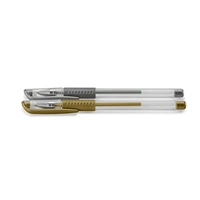 Hama gelové kuličkové pero Classic - set 2 barvy (zlatá/ stříbrná)