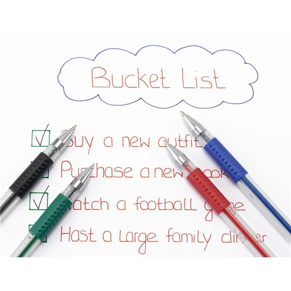 Hama gelové kuličkové pero Basic - set 4 barev (modrá/ zelená/ červená/ černá)