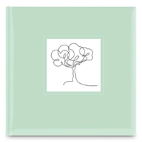 Hama album klasické COLORFUL LINEART 30x30 cm, 80 stran, zelená