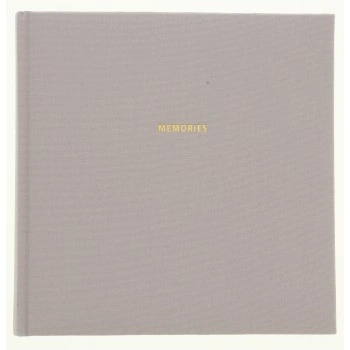 Hama album klasické MEMORIES 25x25 cm, 50 stran, šedá