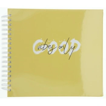 Hama album klasické spirálové Good Things VIBES 28x24 cm, 50 stran