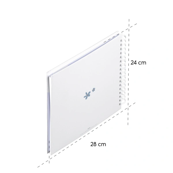 Hama album klasické spirálové Good Things HAPPY 28x24 cm, 50 stran
