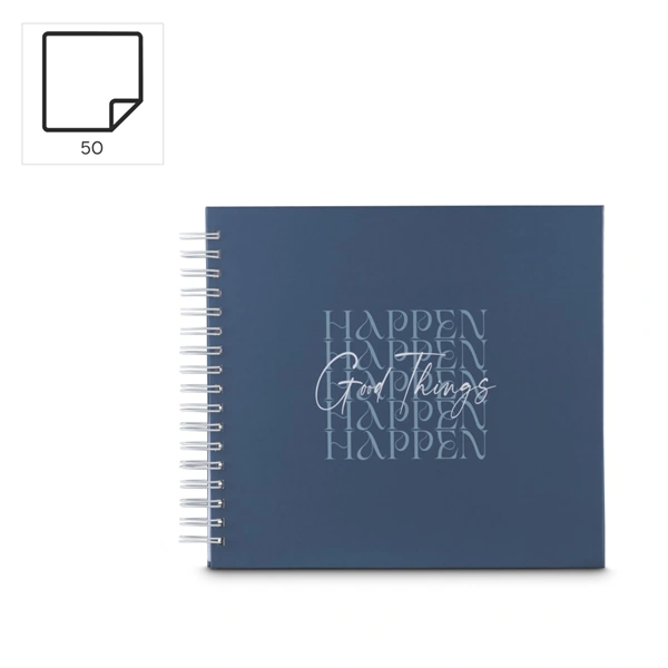 Hama album klasické spirálové Good Things HAPPEN 28x24 cm, 50 stran