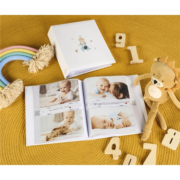 Hama album memo ANIMALS 10x15/200, popisové štítky