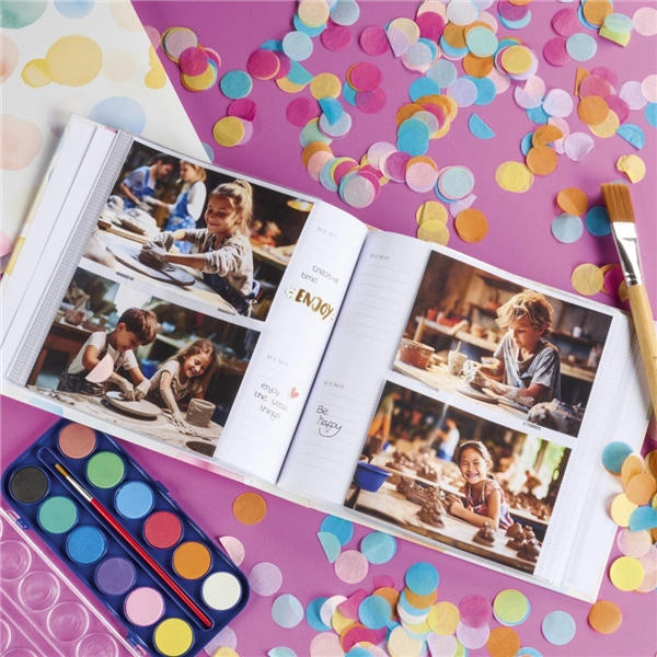 Hama album memo SPRINKLED 10x15/200, Bubbles, popisové pole