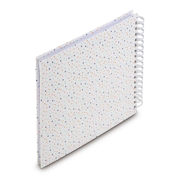 Hama album klasické spirálové CONFETTI 28x24 cm, 50 stran