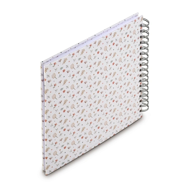Hama album klasické spirálové FLORAL 28x24 cm, 50 stran