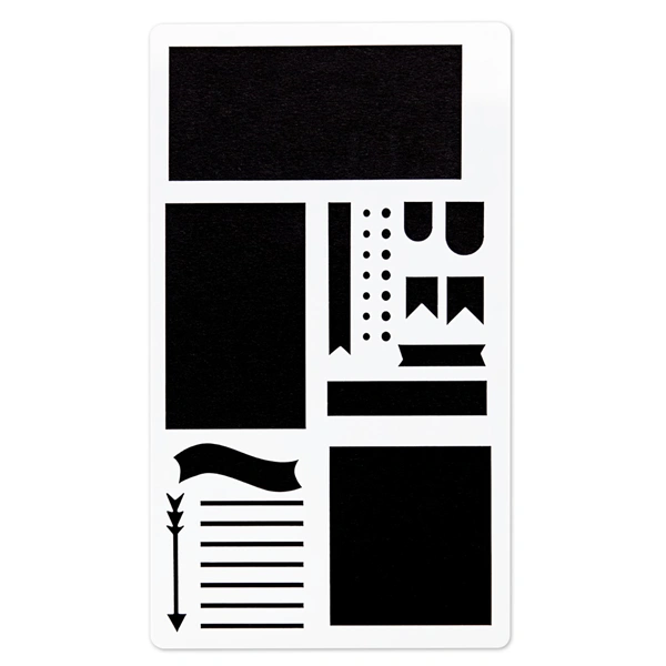 Hama šablony pro kreativní tvorbu - set 5 ks