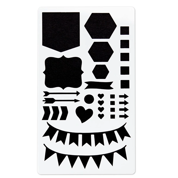 Hama šablony pro kreativní tvorbu - set 5 ks