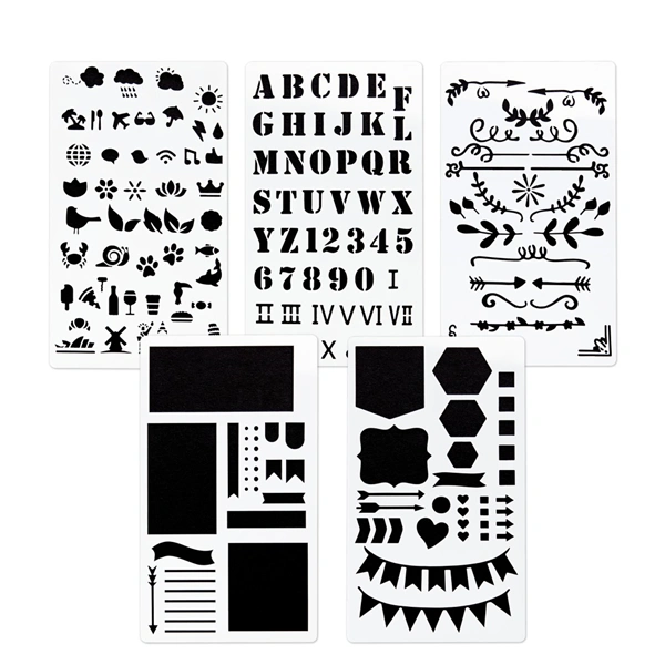 Hama šablony pro kreativní tvorbu - set 5 ks