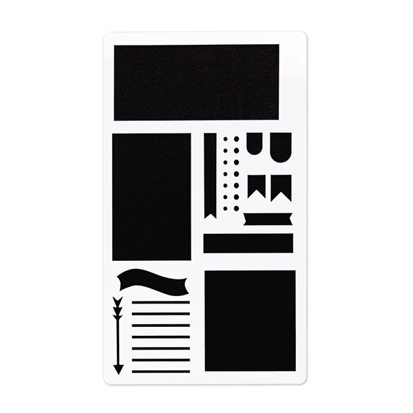 Hama šablony pro kreativní tvorbu - set 5 ks