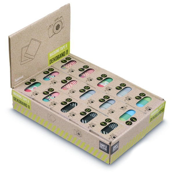 Hama lepící pásky pro kreativní tvorbu II, různé motivy, balení 15 setů (cena je uvedena za 1 set)