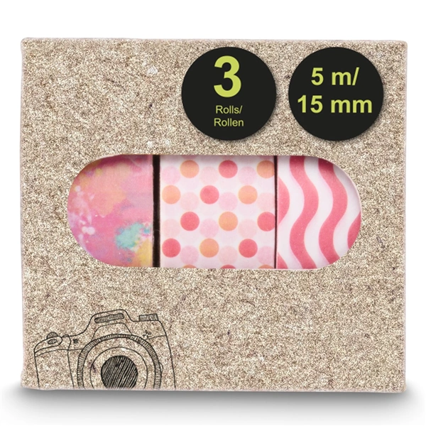 Hama lepící pásky pro kreativní tvorbu II, různé motivy, balení 15 setů (cena je uvedena za 1 set)