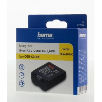 Hama fotoakumulátor typ Panasonic CGR-S006E, Li-Ion 7,2 V/700 mAh