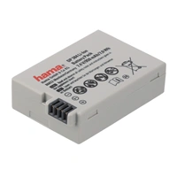 Hama fotoakumultor typ Canon LP-E8, Li-Ion 7,4 V/950 mAh