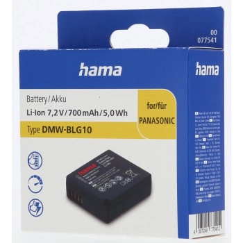 Hama fotoakumulátor typ Panasonic DMW-BLG10, Li-Ion 7,2 V/700 mAh