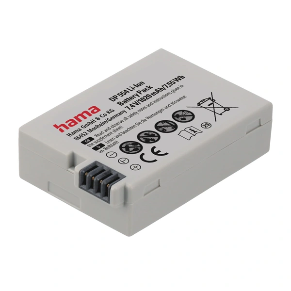 Hama fotoakumulátor typ Canon LP-E8, Li-Ion 7,4 V/1020 mAh