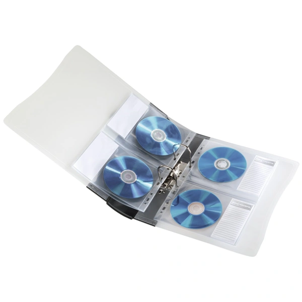 Hama obal na CD/DVD, pro kroužkové pořadače, DIN A4, balení 10 ks (cena za balení)