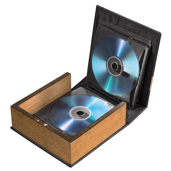 Hama CD/CD-R Album 28, black/brown