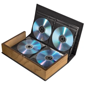 Hama CD/DVD zakladač ve stylu knihy, kapacita 56 CD/DVD