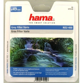 Hama Vario ND2-400, neutrální šedý filtr, průměr 49 mm