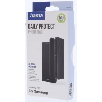 Hama Daily Protect, pouzdro-knížka pro Samsung Galaxy A17/A17 5G, funkce stojanu, černé