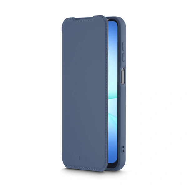 Hama Fantastic Feel, pouzdro-knížka pro Samsung Galaxy A17/A17 5G, hebký povrch, modré