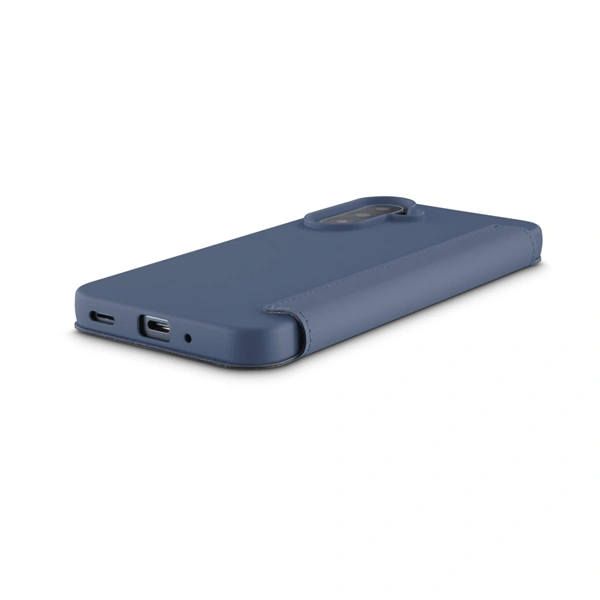 Hama Fantastic Feel, pouzdro-knížka pro Samsung Galaxy A17/A17 5G, hebký povrch, modré