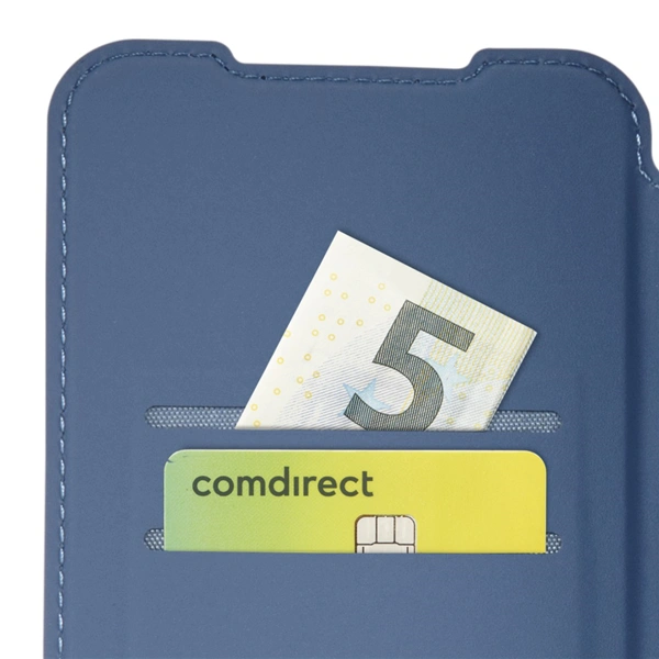 Hama Fantastic Feel, pouzdro-knížka pro Samsung Galaxy A17/A17 5G, hebký povrch, modré