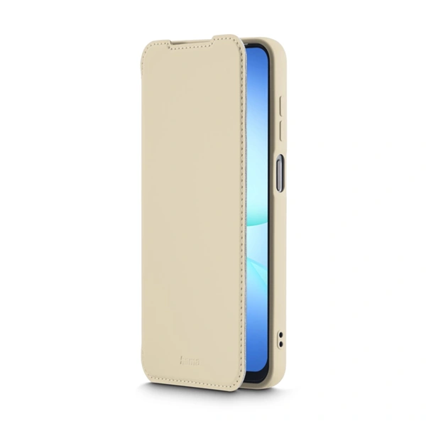 Hama Fantastic Feel, pouzdro-knížka pro Samsung Galaxy A17, hebký povrch, barva nude