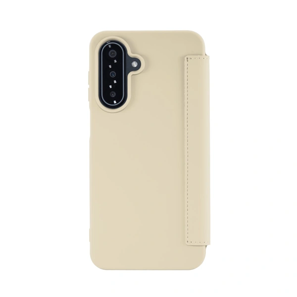 Hama Fantastic Feel, pouzdro-knížka pro Samsung Galaxy A17, hebký povrch, barva nude