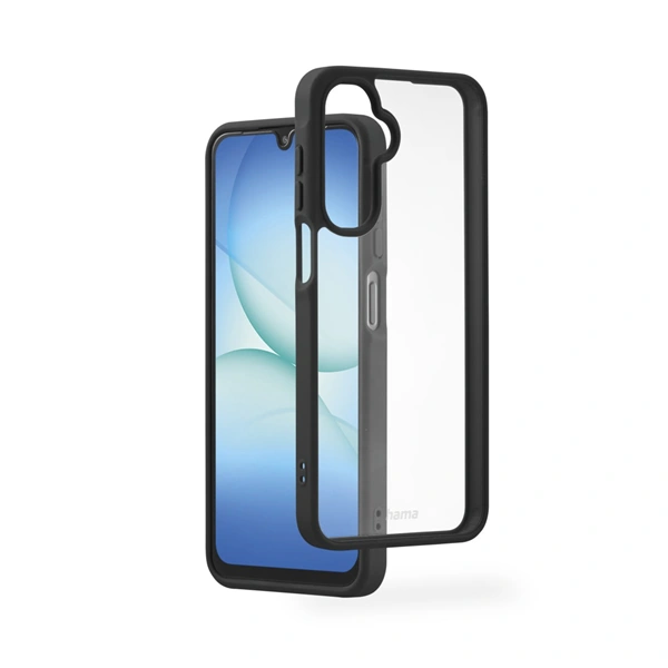 Hama Frame Protect, kryt pro Samsung Galaxy A17, 20 % recyklovaných materiálů, průhledný/černý