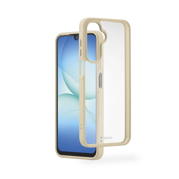 Hama Frame Protect, kryt pro Samsung Galaxy A17/A17 5G, 20% recyklov. materiálů, průhledný/béžový