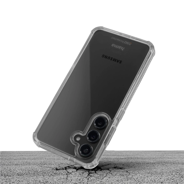 Hama Extreme Protect, kryt pro Samsung Galaxy A26 5G, D3O®, nežloutne, průhledný