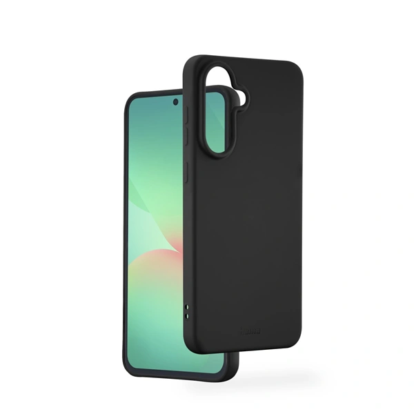 Hama Fantastic Feel, kryt pro Samsung Galaxy A26 5G, hebký povrch, černý