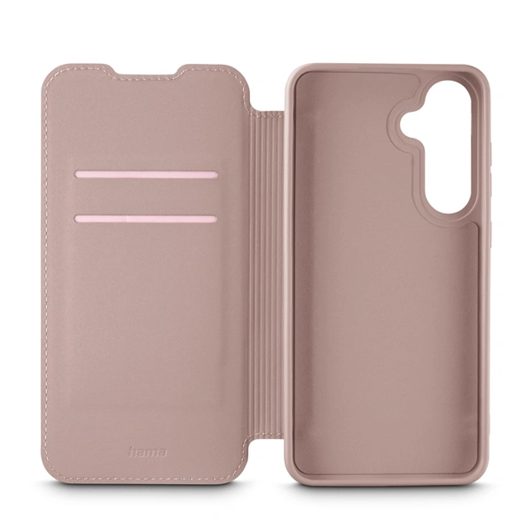 Hama Fantastic Feel, pouzdro-knížka pro Samsung Galaxy A26 5G, hebký povrch, barva nude