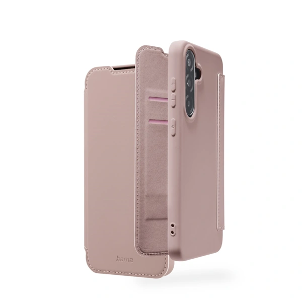 Hama Fantastic Feel, pouzdro-knížka pro Samsung Galaxy A26 5G, hebký povrch, barva nude