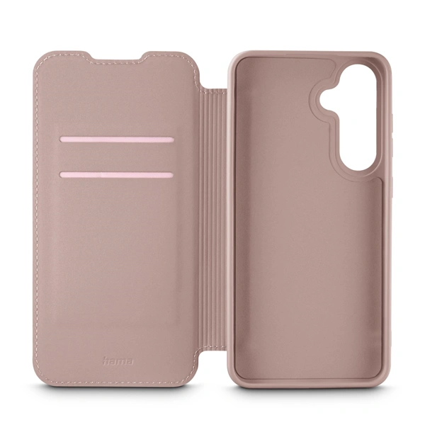 Hama Fantastic Feel, pouzdro-knížka pro Samsung Galaxy A26 5G, hebký povrch, barva nude